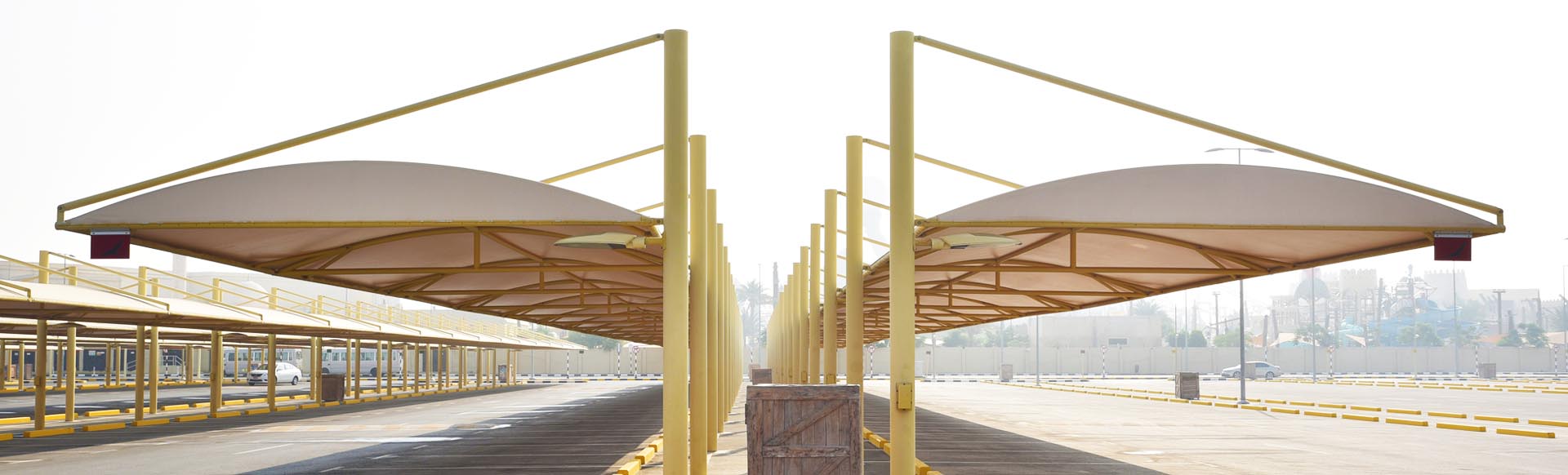 Shade Net for Parking Areas in Dubai